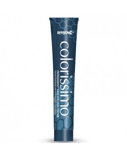 RENBOW COLORISSIMO 1.1 Blue/Black Permanent Hair Colour Crème w/ Pure Beeswax 100ml