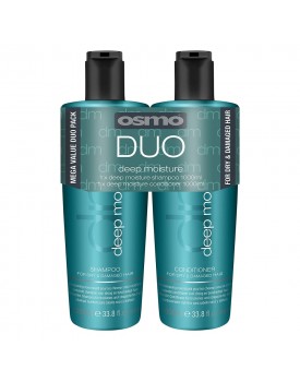 Osmo Deep Moisture Shampoo & Conditioner Twin 2 x 1000ml