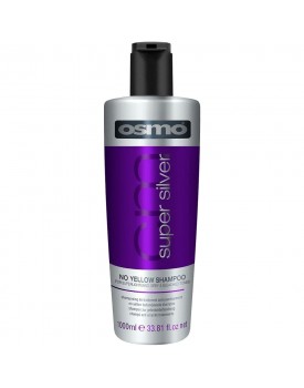 Osmo Super Silver No Yellow Shampoo Greys & Bleached Tones Sulphate Free 1000ml