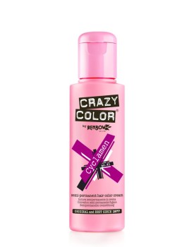 Crazy Color Semi Permanent Hair Colour 100ml - Cyclamen