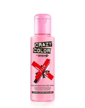 Crazy Color Semi Permanent Hair Colour 100ml - Fire