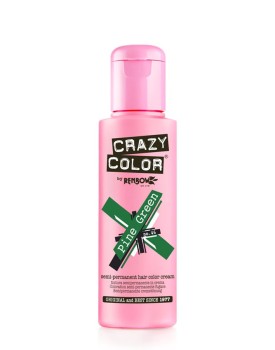 Crazy Color Semi Permanent Hair Colour 100ml - Pine Green