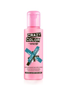 Crazy Color Semi Permanent Hair Colour 100ml - Blue Jade