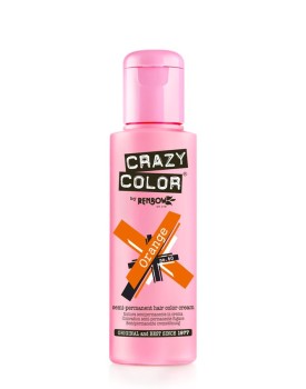 Crazy Color Semi Permanent Hair Colour 100ml - Orange