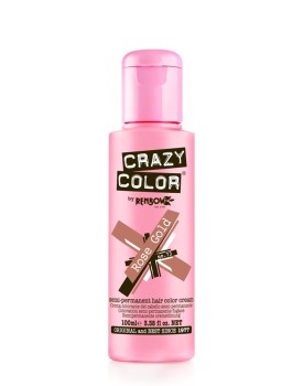 Crazy Color Semi Permanent Hair Colour 100ml - Rose Gold