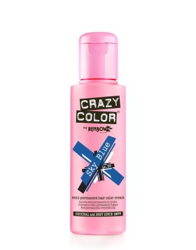 Crazy Color Semi Permanent Hair Colour 100ml - Sky Blue