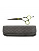 Haito KURO Offset Scissors 5.5" includes Black Wallet