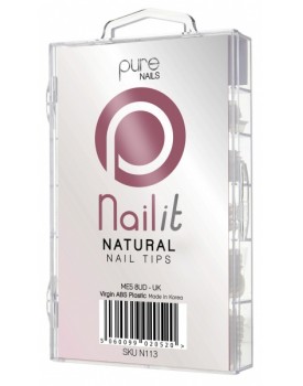 Halo Natural Nail Tips Mixed Box 100 