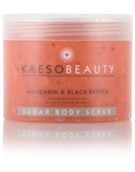 Kaeso Mandarin & Black Pepper Sugar Body Scrub 450ml 