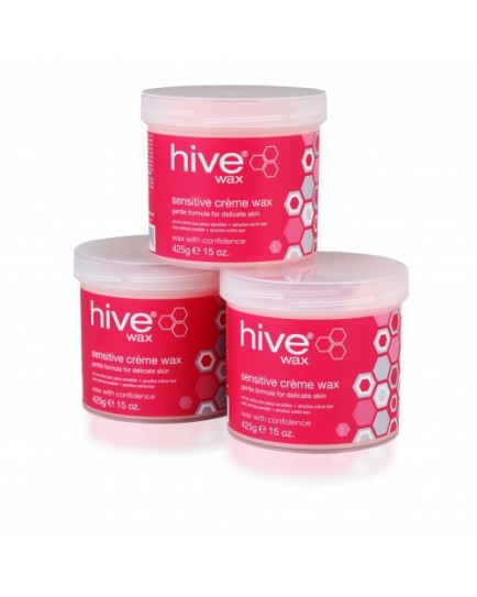 Hive Of Beauty Sensitive Creme Wax 3 Pack 