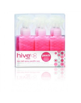 Hive Of Beauty Low Melt Peach Paraffin Spray Cartridges 