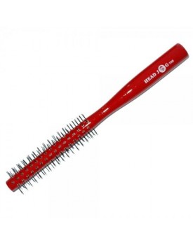 Head Jog Red Lacquer Wooden Radial Brush 105