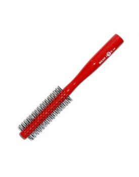 Head Jog Red Lacquer Wooden Radial Brush 106