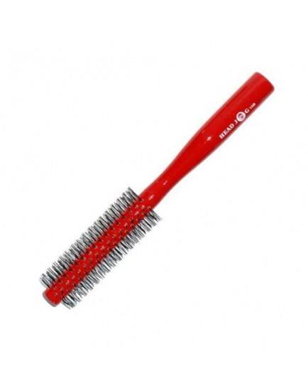 Head Jog Red Lacquer Wooden Radial Brush 106