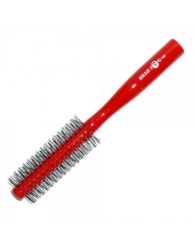 Head Jog Red Lacquer Wooden Radial Brush 109