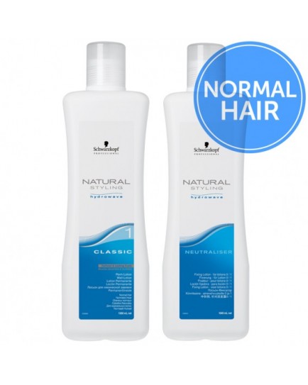 Schwarzkopf Natural Styling Classic Perm + Neutraliser-Duo Pack -1 Normal Hair 