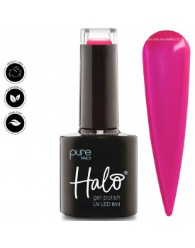 Halo Stained Glass Neon Pink 
