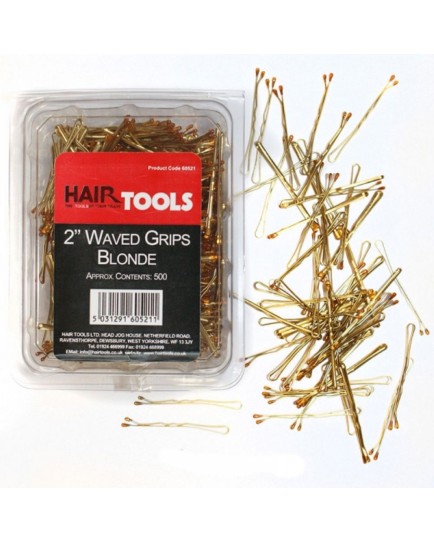 Hair Tools 2" Waved Grips Blonde - 500