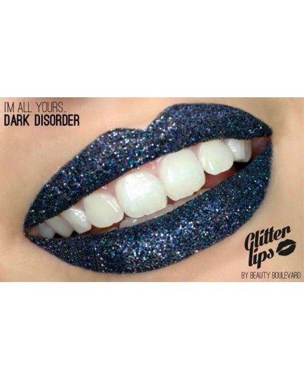 Beauty Boulevard Glitter Lips Dark Disorder
