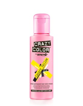 Crazy Color Semi Permanent Hair Colour 100ml - Canary Yellow