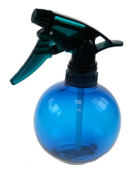 Denman Mist Around Spray Bottle 360ml - blue