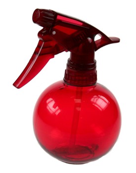Denman Mist Around Spray Bottle 360ml - red