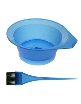 Tint Bowl & Brush Set Blue