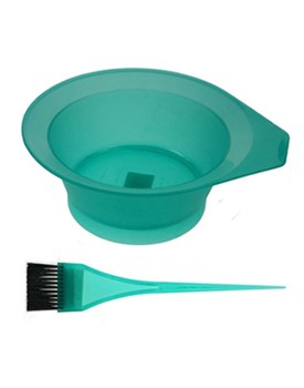 Tint Bowl & Brush Set Green