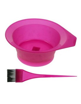 Tint Bowl & Brush Set Pink 