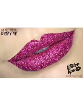 Beauty Boulevard Glitter Lips  Cherry Pie