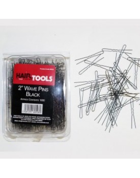 Hair Tools Wave Pins 2" - Black