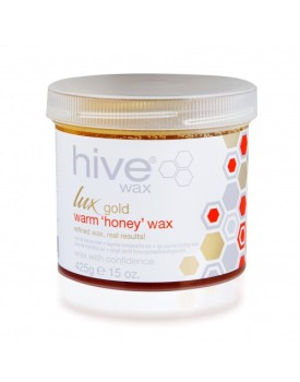 Hive Of Beauty Lux Gold Warm Honey Wax 425g