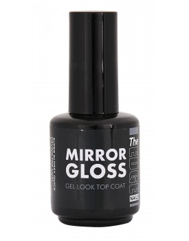 The Edge Mirror Gloss Gel Look Top Coat 15ml 