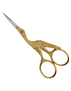 The Edge Stork Scissors with Gold Plated